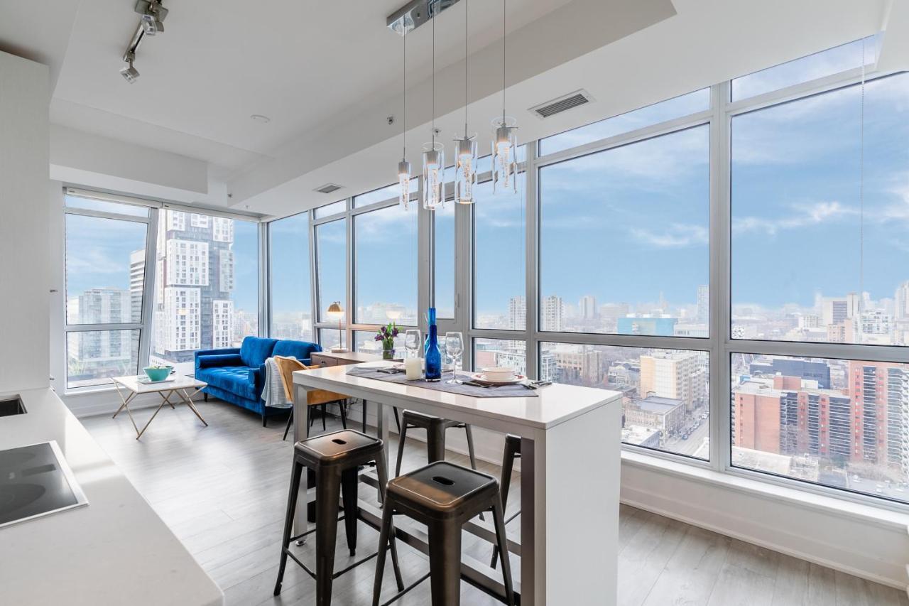 Luxury 2 Bedroom In The Heart Of Entertainment District W/ Cn Tower View Toronto Zewnętrze zdjęcie